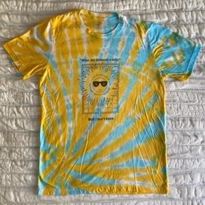 Sunflower Tie Dye T-Shirt